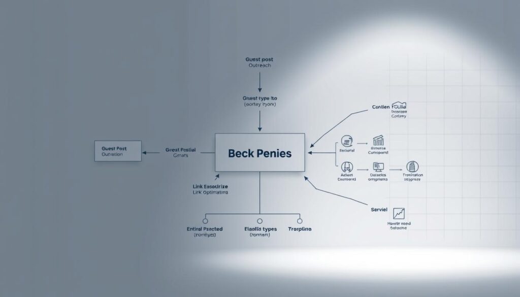 SEO backlink essentials diagram