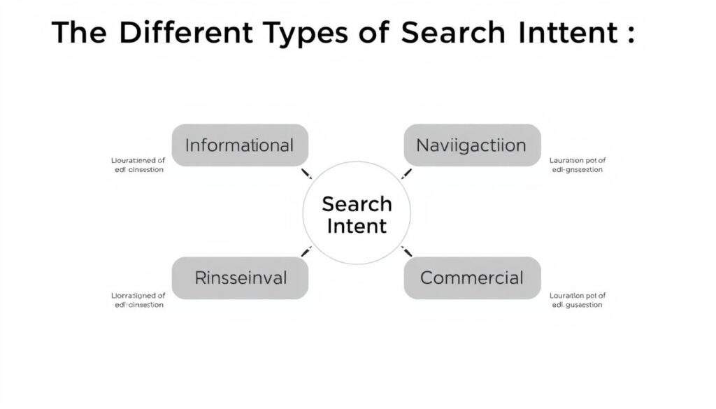 search intent types diagram search intent types diagram