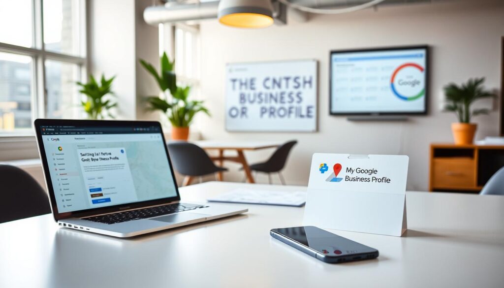 setting up google business profile