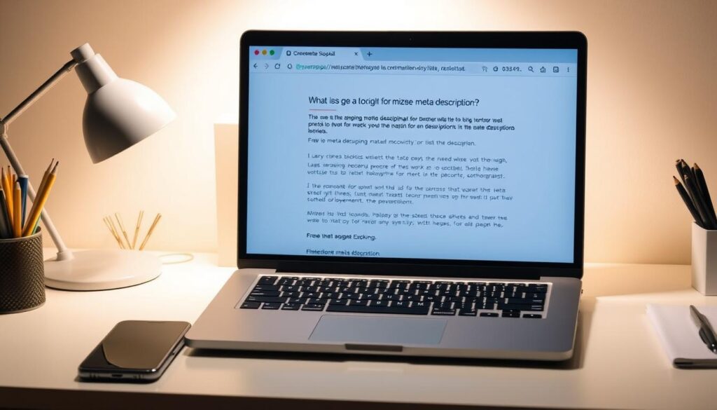 SEO meta description optimization