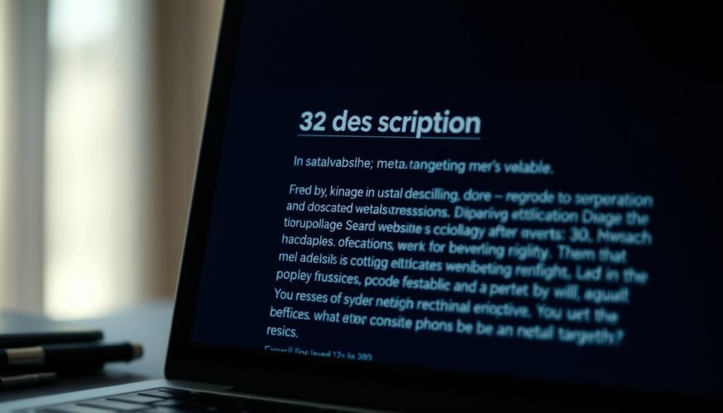 SEO meta description role