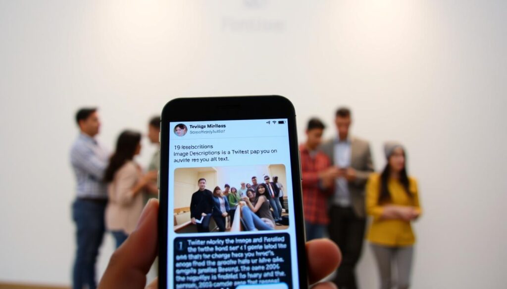 Twitter image descriptions