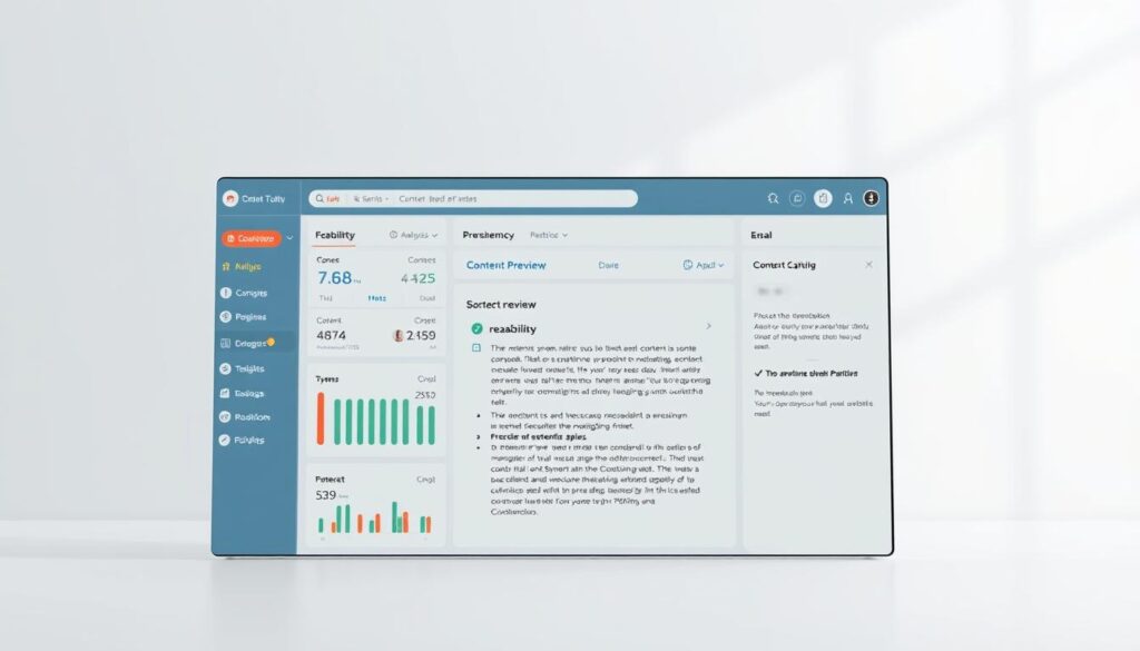 content readability tool interface