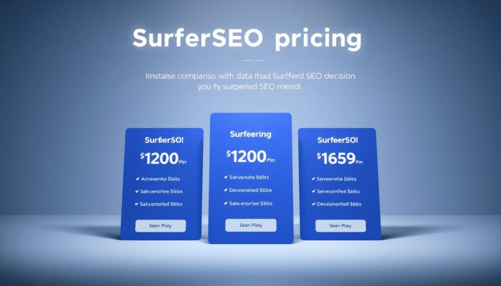 SEO pricing plans comparison