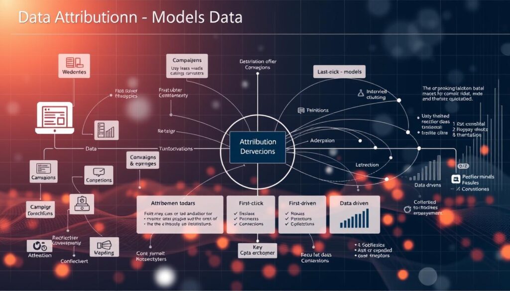 data attribution models diagram
