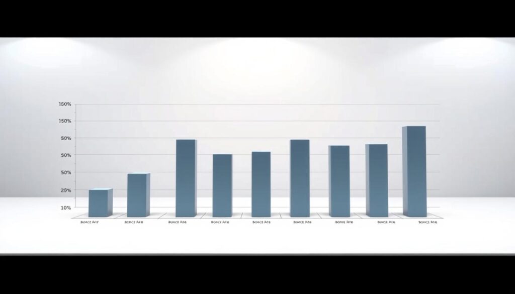 bounce rate metric visualization