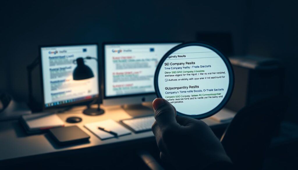 identifying SEO competitors