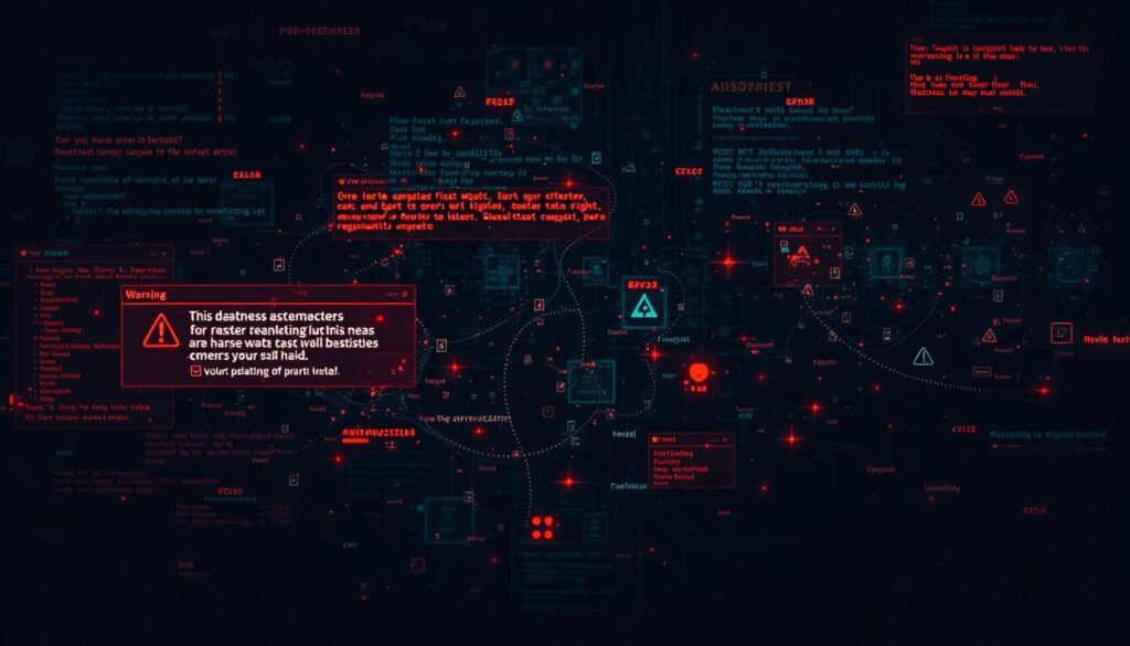 technical website errors