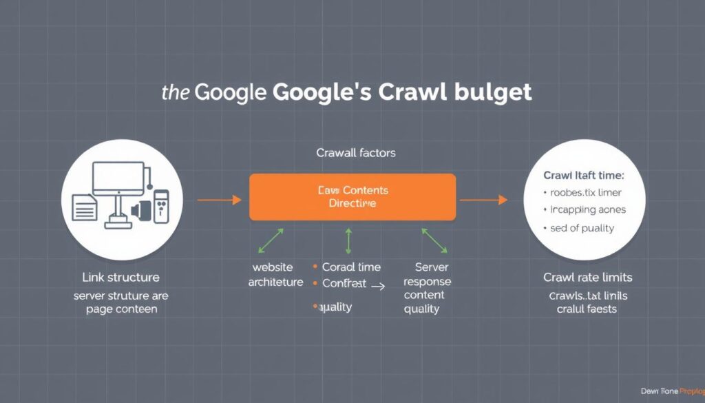 Google crawl factors diagram
