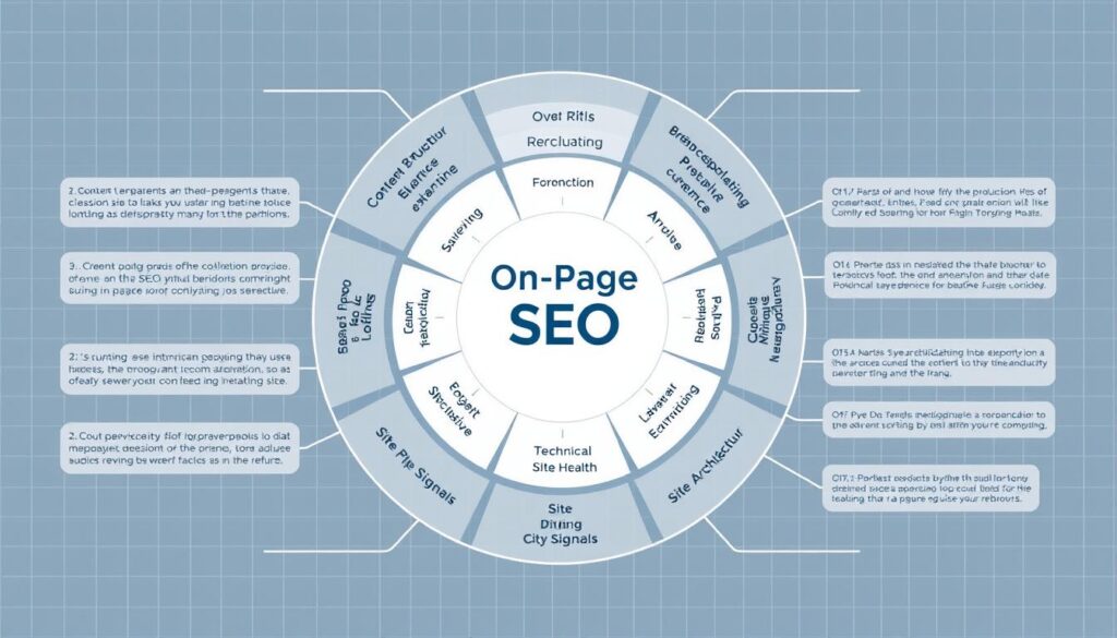 SEO fundamentals diagram SEO fundamentals diagram