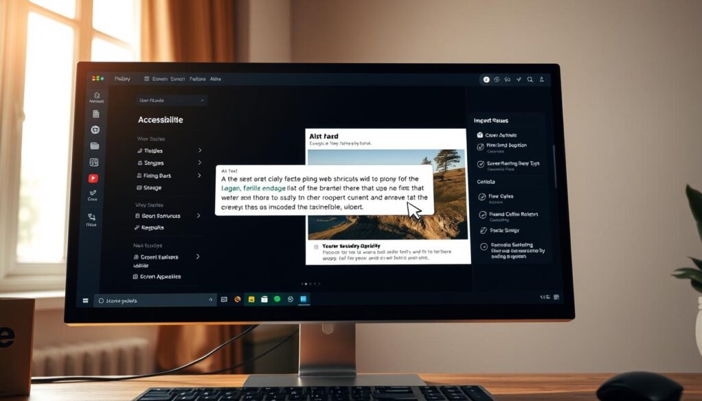 screen reader accessibility with alt text example