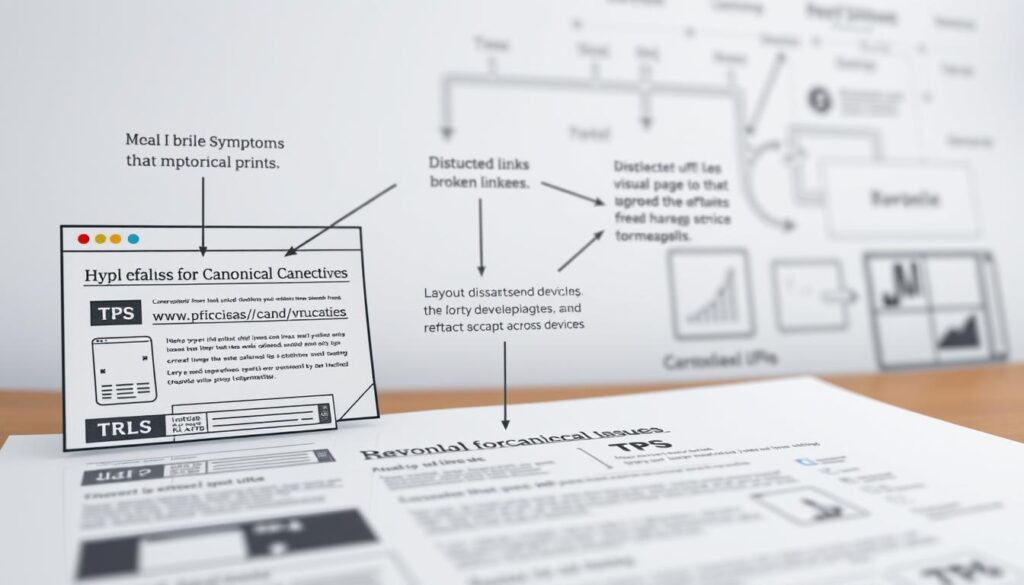 symptoms of canonical issues