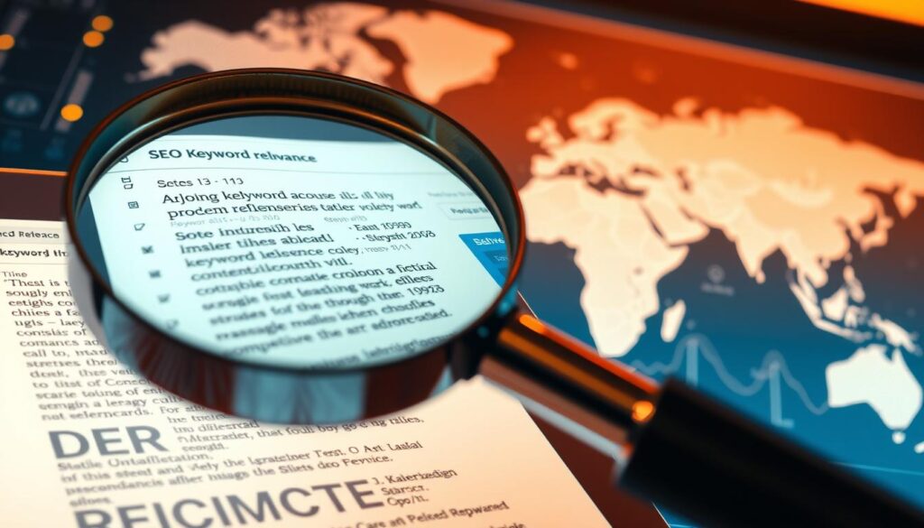 SEO keyword relevance