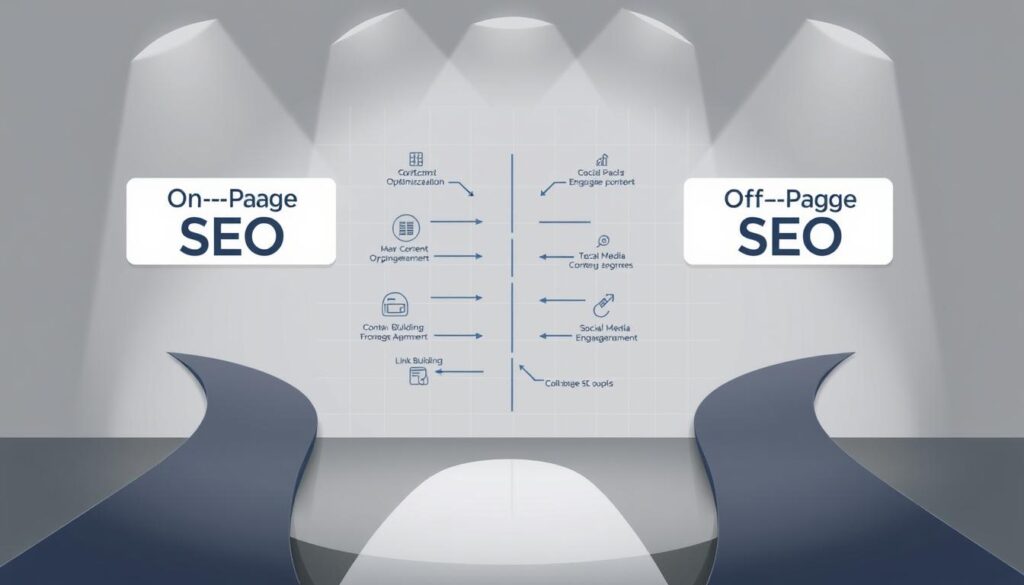 on-page vs off-page SEO comparison
