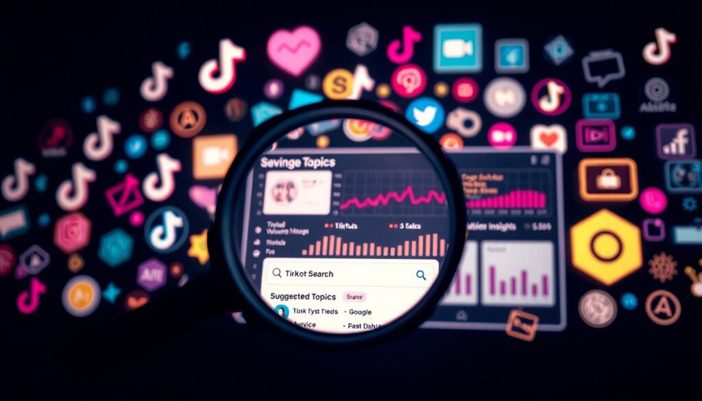TikTok search behavior analysis