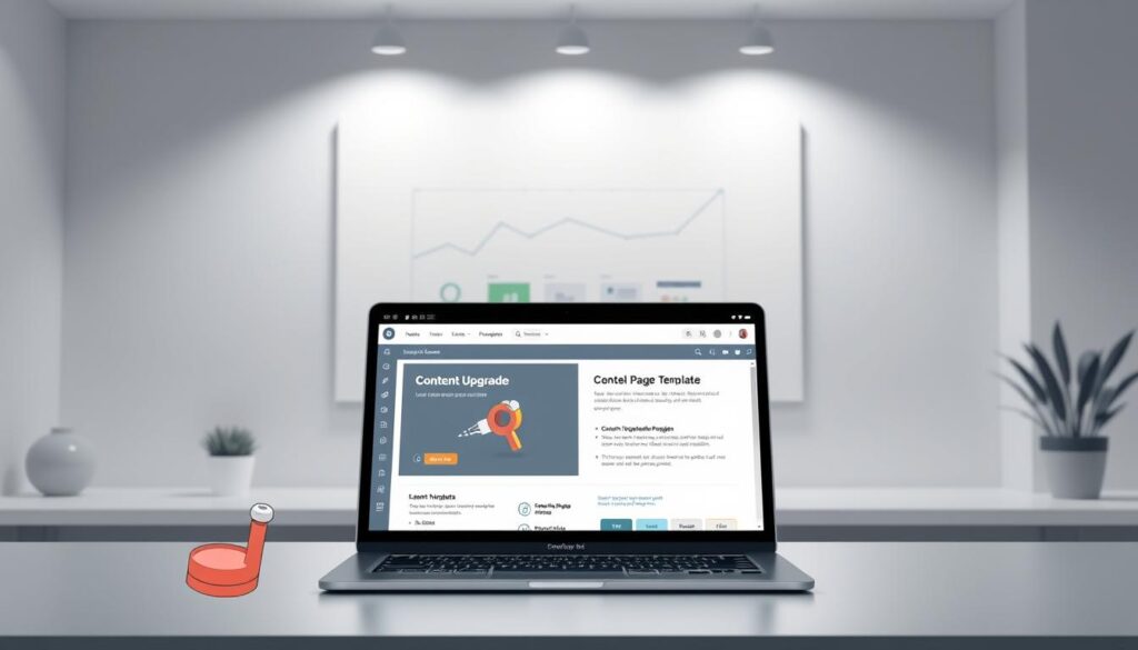 content upgrade mechanism