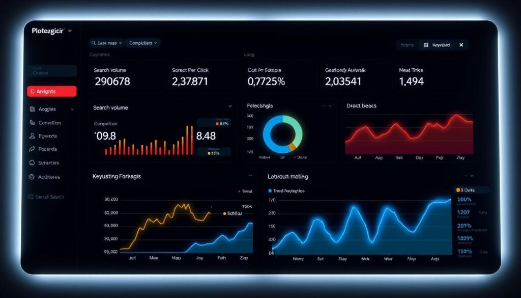 keyword metrics dashboard