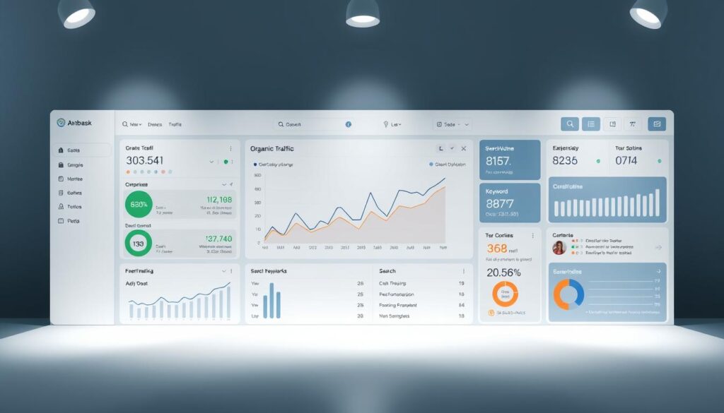 SEO analysis tools dashboard