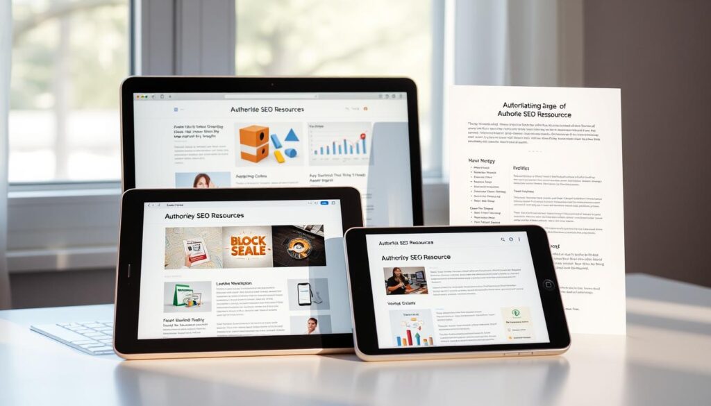 SEO authority resource pages