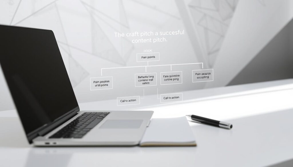 successful content pitch structure