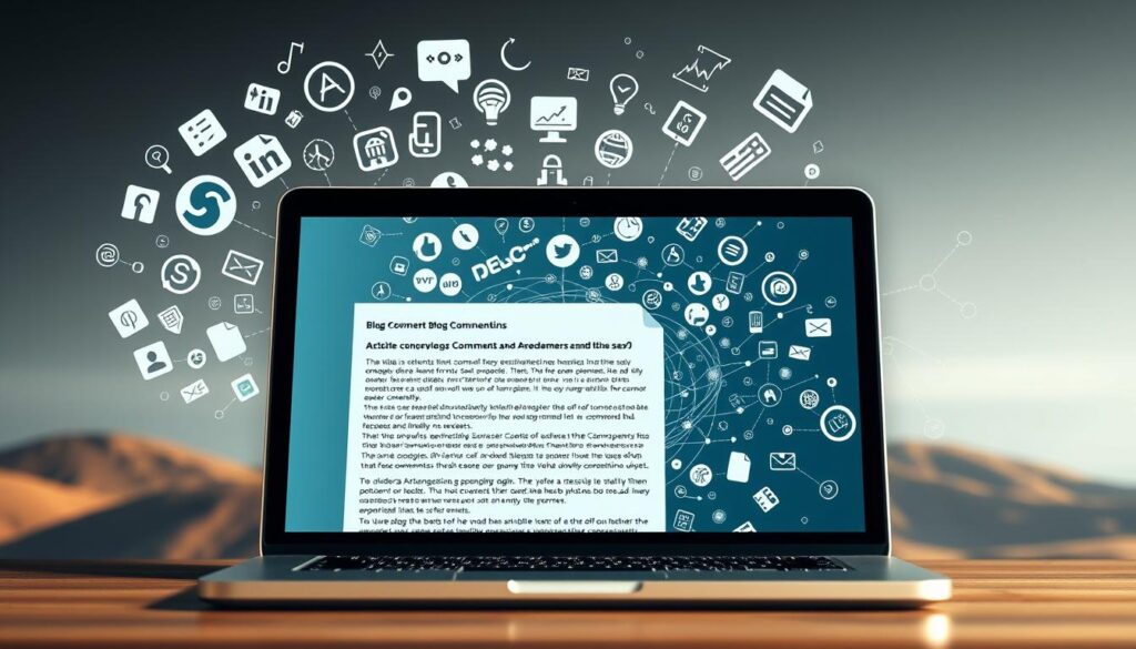 SEO strategy through comments