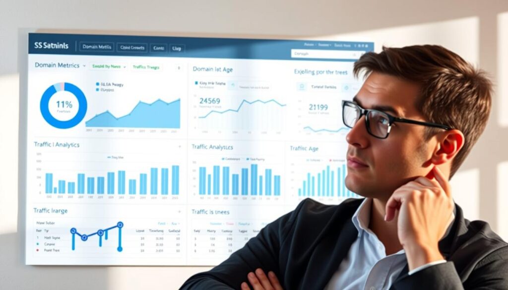 domain metrics analysis
