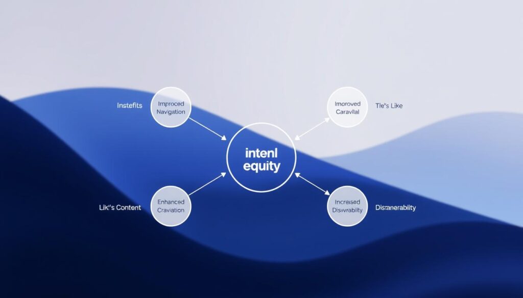 internal linking benefits diagram