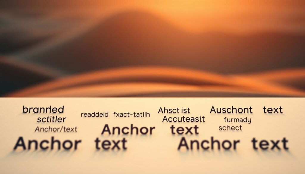types of anchor text