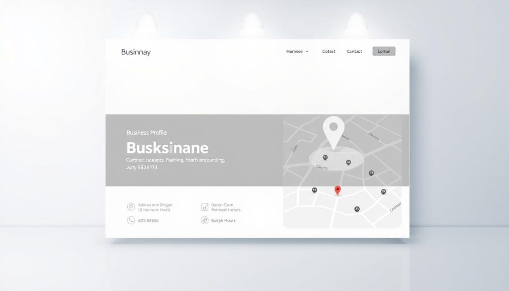 business profile and maps integration