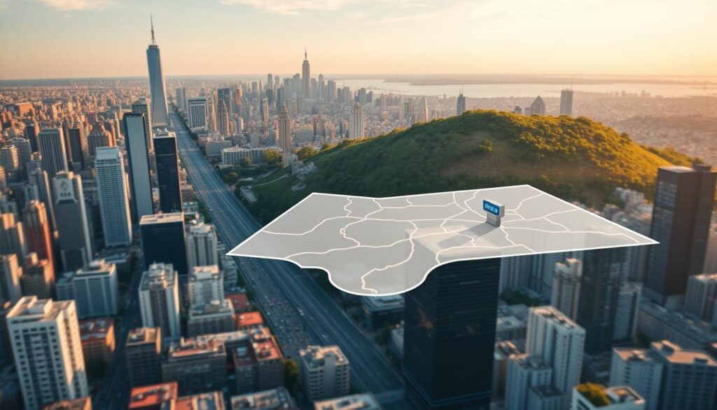 service area vs physical location example