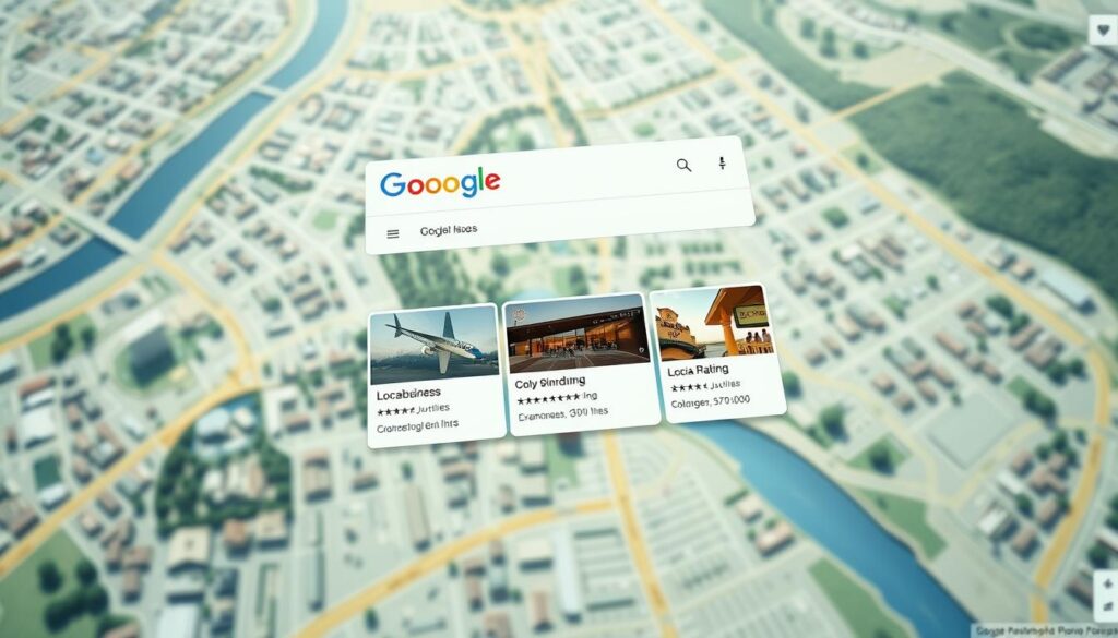Google Local 3-Pack map integration
