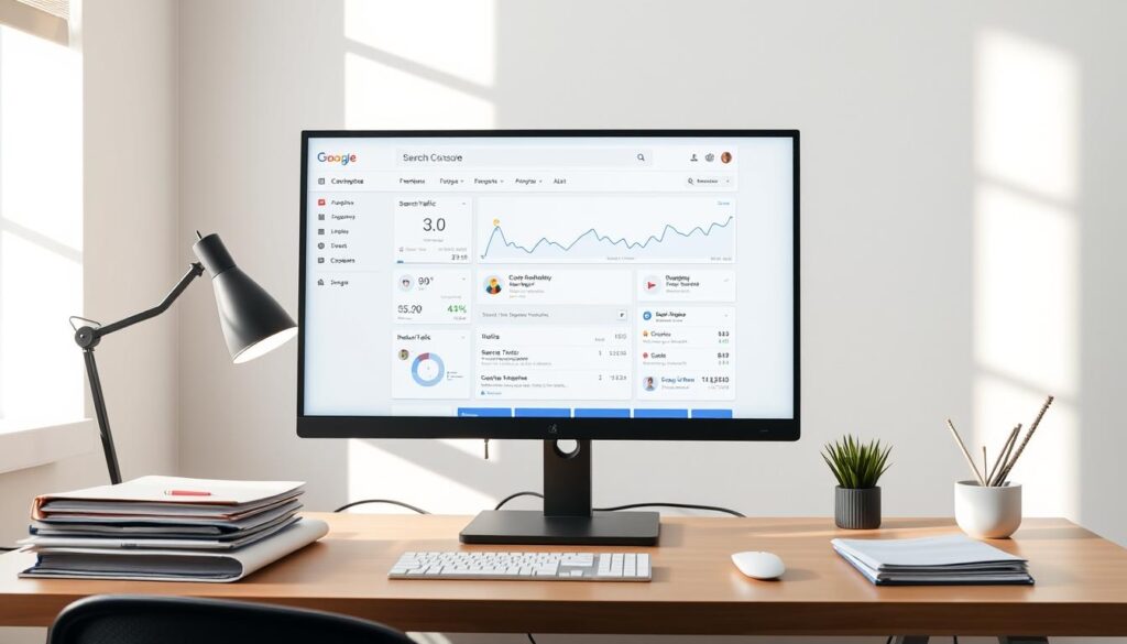 Google Search Console dashboard overview