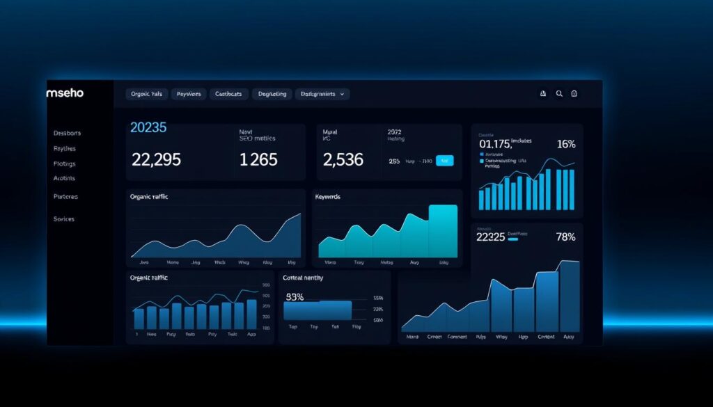 SEO trends 2025 dashboard